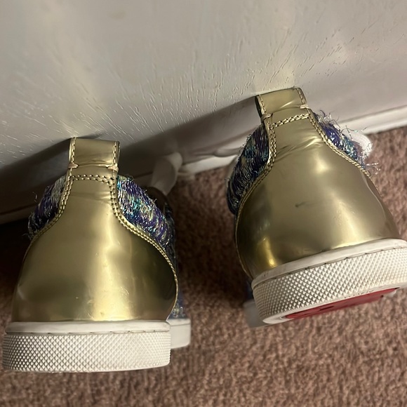 Christian Louboutin authentic sneakers for women size 36 sparkly look - Picture 6 of 7